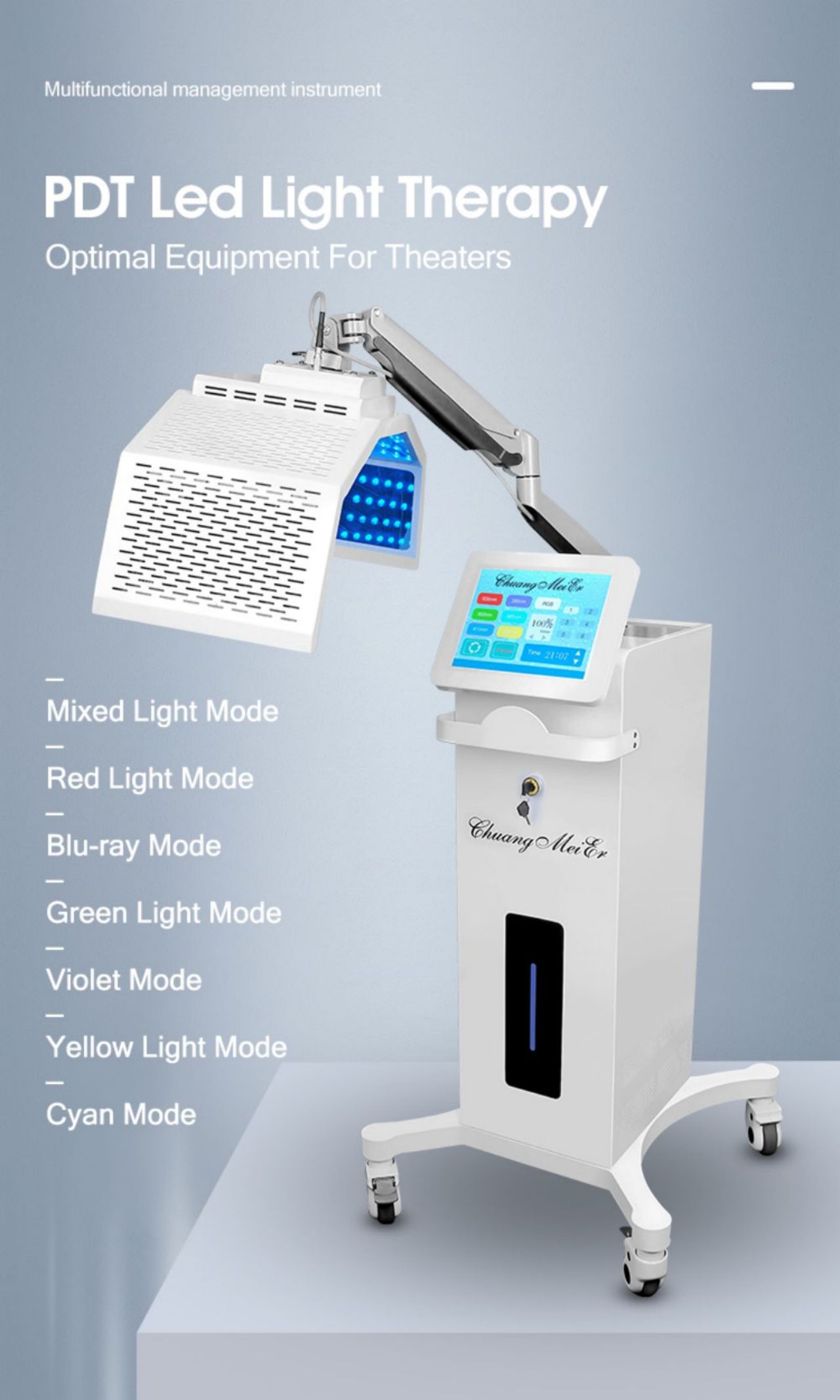 7 light modes LED machine1